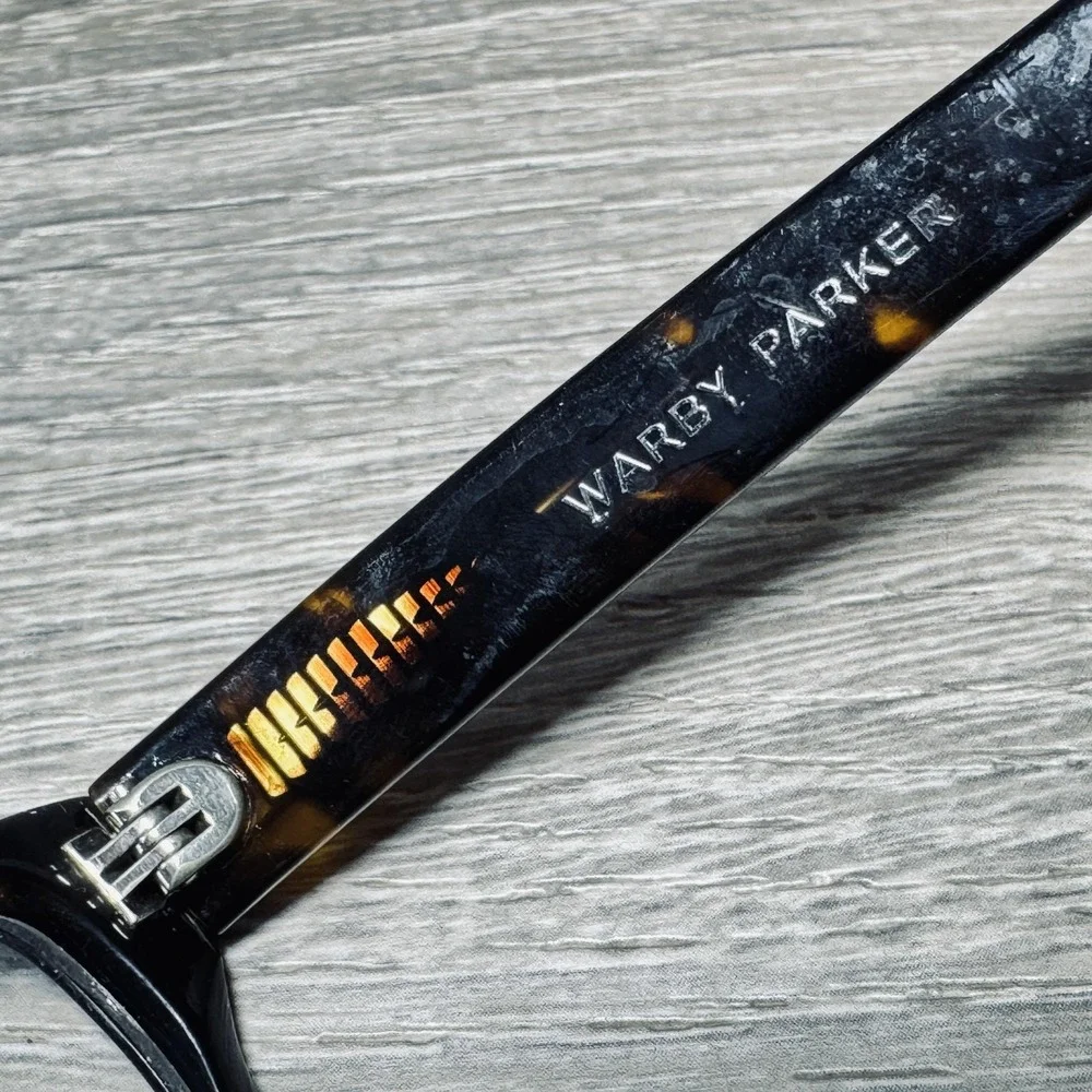 Warby Parker Thompson 200 Eyeglass Frames 54-16-145 Brown Tortoise Frames‎ Only